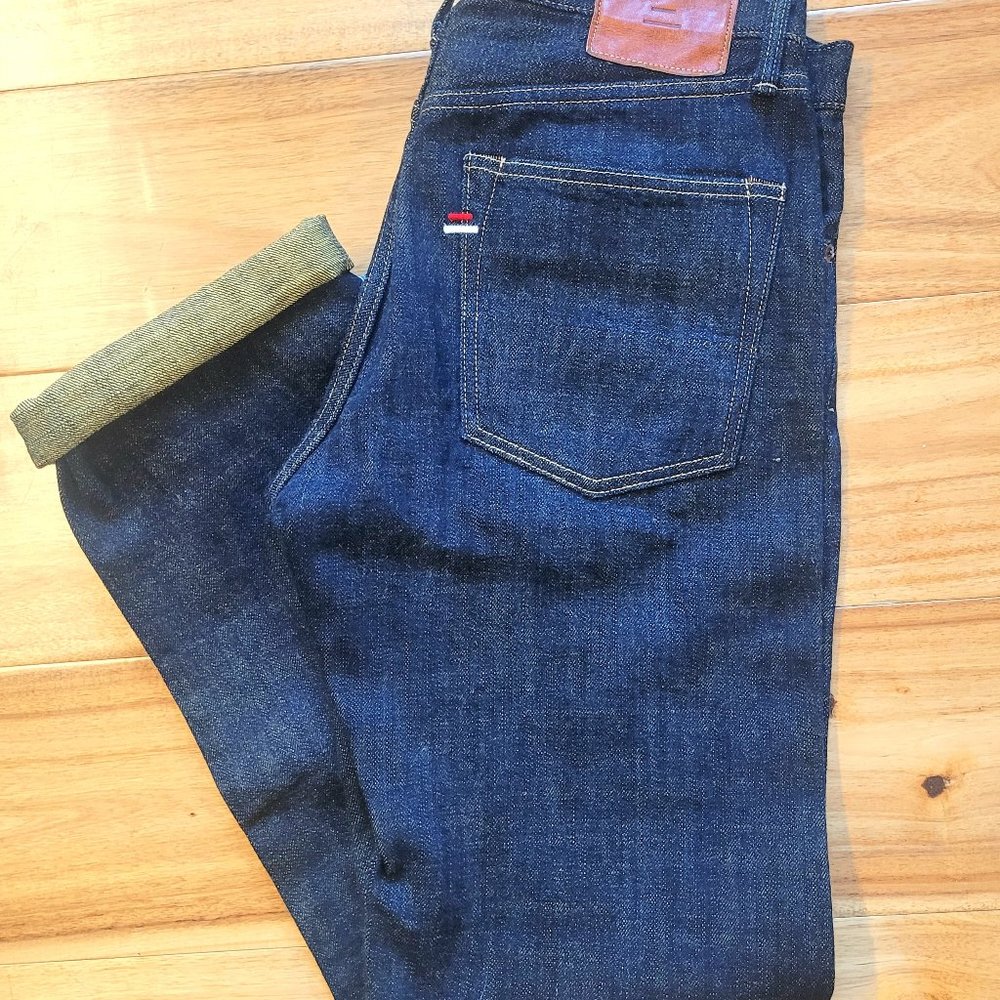 Tanuki (TNK101SA) 15OZ "SOGA" Denim size 32, 32 inseam